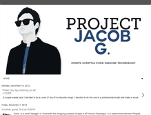 Tablet Screenshot of projectjacobg.blogspot.com