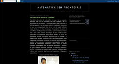 Desktop Screenshot of matematica-semfronteiras.blogspot.com