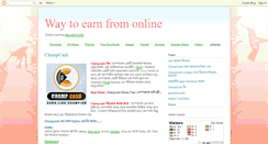 Desktop Screenshot of online-earningbd.blogspot.com