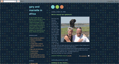 Desktop Screenshot of garynmarnelle.blogspot.com