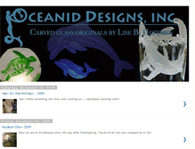 Tablet Screenshot of oceaniddesigns.blogspot.com