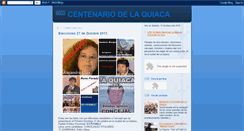 Desktop Screenshot of centenariolaquiaca.blogspot.com