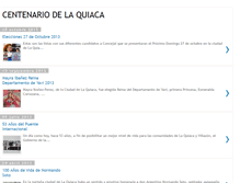 Tablet Screenshot of centenariolaquiaca.blogspot.com
