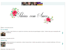 Tablet Screenshot of ideiascomamor.blogspot.com