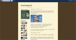 Desktop Screenshot of boeklogboek.blogspot.com