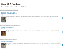 Tablet Screenshot of diaryofafoodman.blogspot.com