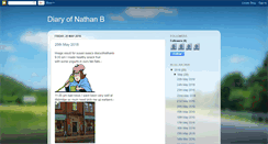 Desktop Screenshot of diaryofnathanb.blogspot.com