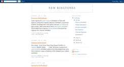 Desktop Screenshot of new-ringtones-yon.blogspot.com