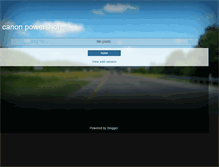 Tablet Screenshot of canonpowershot-best.blogspot.com