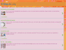 Tablet Screenshot of loly-elblogdeloly.blogspot.com