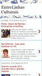 Mobile Screenshot of entrelinhasculturais.blogspot.com