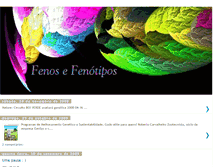 Tablet Screenshot of fenosefenotipos.blogspot.com