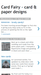 Mobile Screenshot of cardfairy.blogspot.com