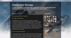 Desktop Screenshot of gonnaeatworms.blogspot.com