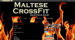 Desktop Screenshot of maltesecrossfit-idaho.blogspot.com