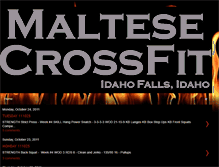 Tablet Screenshot of maltesecrossfit-idaho.blogspot.com