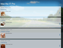 Tablet Screenshot of maxtheitpro.blogspot.com