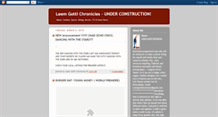 Desktop Screenshot of leemgottichronicless.blogspot.com