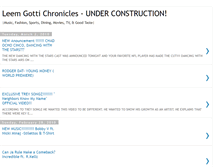 Tablet Screenshot of leemgottichronicless.blogspot.com