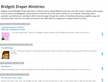 Tablet Screenshot of bridgettdraperministries.blogspot.com