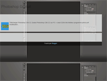Tablet Screenshot of photoshopgratuit-francais.blogspot.com