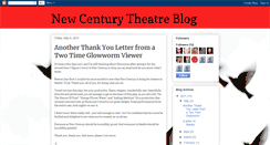 Desktop Screenshot of newcenturytheatrecompany.blogspot.com