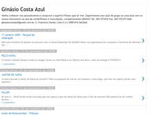 Tablet Screenshot of ginasiocostazul.blogspot.com