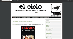 Desktop Screenshot of cicloryla.blogspot.com