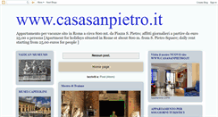 Desktop Screenshot of casasanpietro.blogspot.com