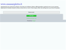 Tablet Screenshot of casasanpietro.blogspot.com