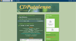 Desktop Screenshot of cdpataiense.blogspot.com