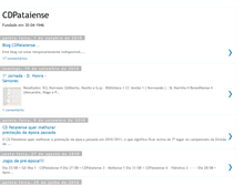 Tablet Screenshot of cdpataiense.blogspot.com