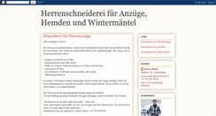 Desktop Screenshot of herren-schneiderei.blogspot.com