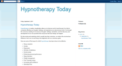 Desktop Screenshot of hypnotherapytoday.blogspot.com