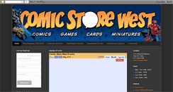 Desktop Screenshot of comicstorewest.blogspot.com