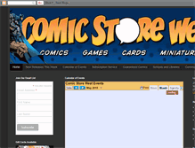 Tablet Screenshot of comicstorewest.blogspot.com