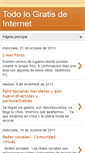 Mobile Screenshot of crear-todo-gratis.blogspot.com