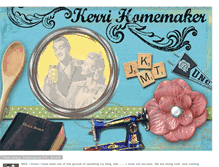 Tablet Screenshot of kerrihomemaker.blogspot.com