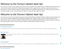 Tablet Screenshot of farmersmarketmashup.blogspot.com
