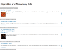 Tablet Screenshot of cigarettesandstrawberrymilk.blogspot.com