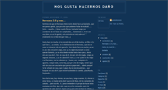 Desktop Screenshot of nosgustahacernosdano.blogspot.com