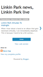 Mobile Screenshot of linkin-park-news.blogspot.com