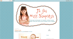 Desktop Screenshot of jafuimisssimpatia.blogspot.com