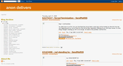 Desktop Screenshot of anon-delivers.blogspot.com