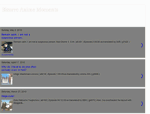 Tablet Screenshot of bizarreanimemoments.blogspot.com