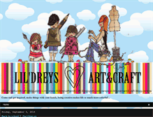 Tablet Screenshot of lildreysartandcraft.blogspot.com