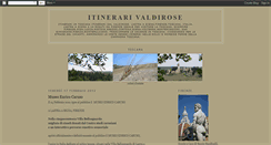 Desktop Screenshot of itinerari-valdirose.blogspot.com