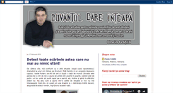 Desktop Screenshot of cuvantulcareinteapa.blogspot.com