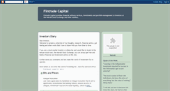 Desktop Screenshot of fintradecapital.blogspot.com