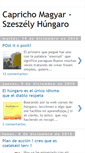 Mobile Screenshot of caprichohungaro.blogspot.com